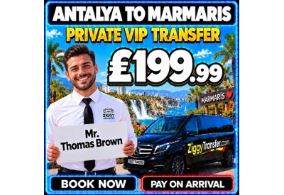 Antalya Airport to Marmaris
